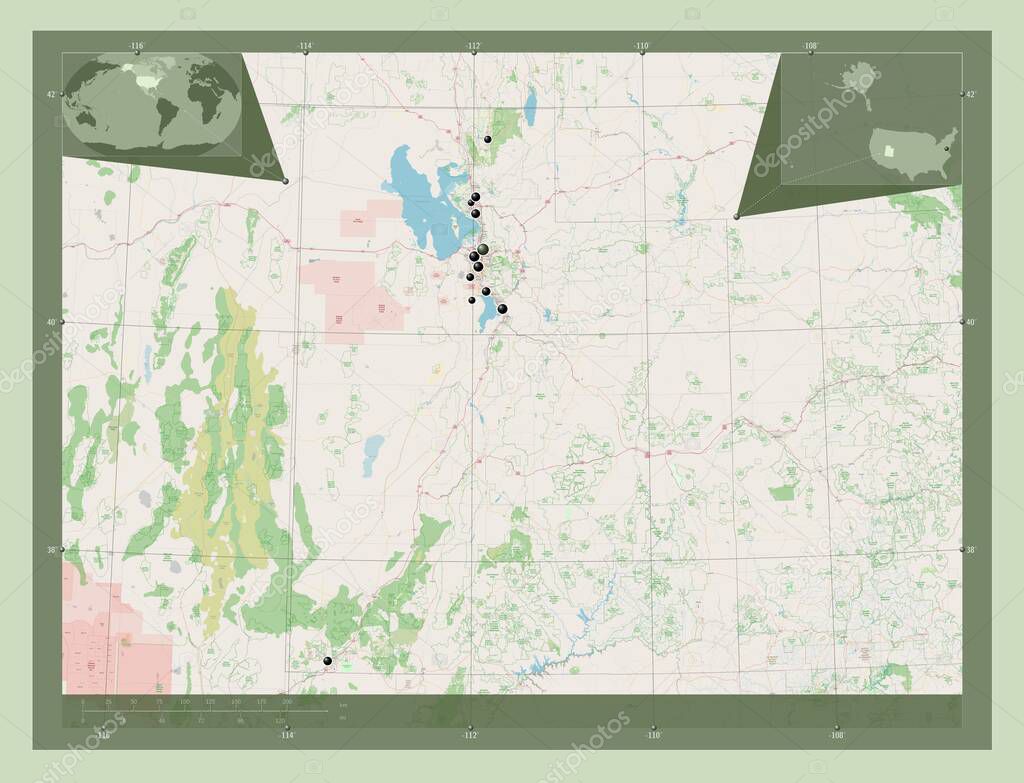 Utah estado de los Estados Unidos - Depositphotos 651269256 Stock Photo Utah State United States America 