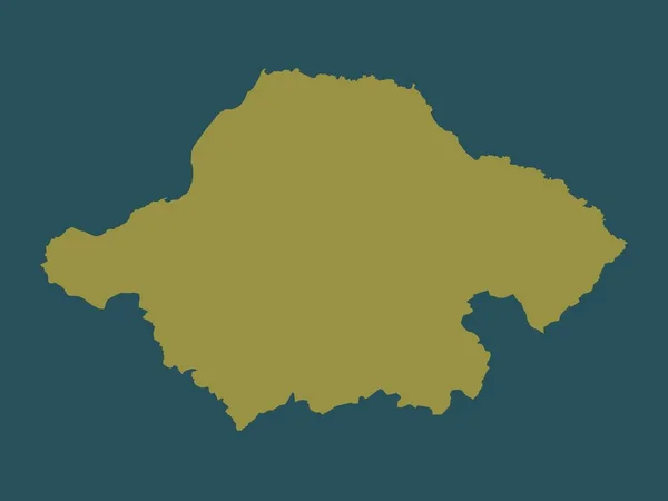 東ロシア スコットランドの地域 イギリス 単色形状 — ストック写真