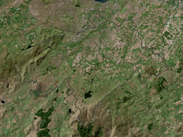 Midlothian Regione Della Scozia Gran Bretagna Mappa Satellitare Alta Risoluzione — Foto Stock