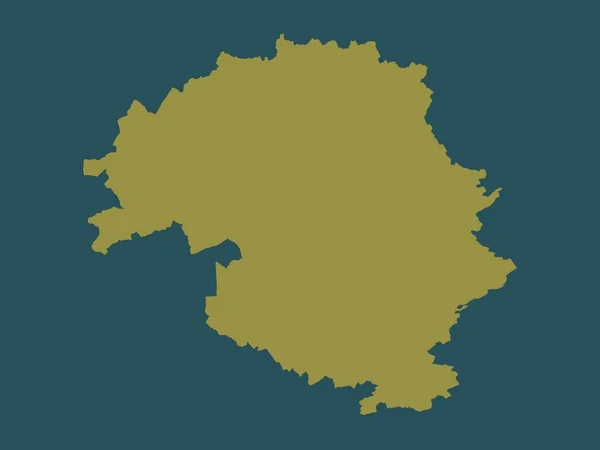 パースとキンロス スコットランドの地域 イギリス 単色形状 — ストック写真