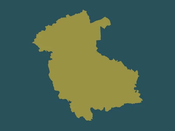 スターリング スコットランドの地域 イギリス 単色形状 — ストック写真