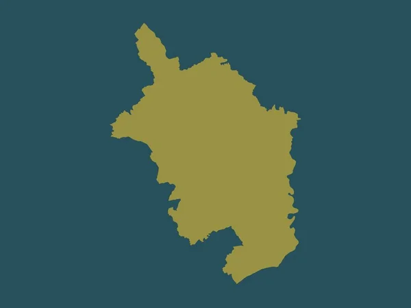 モンマスシャー ウェールズの地域 イギリス 単色形状 — ストック写真