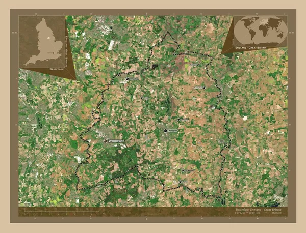 Bassetlaw Niet Grootstedelijk District Van Engeland Groot Brittannië Lage Resolutie — Stockfoto