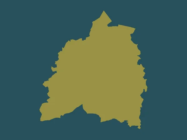 Bassetlaw Nicht Metropolbezirk Von England Großbritannien Einfarbige Form — Stockfoto