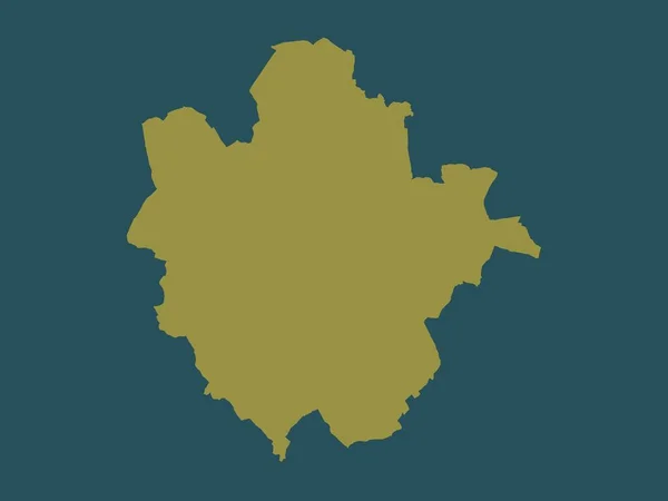 イギリスの行政郡 ベドフォード イギリス 単色形状 — ストック写真
