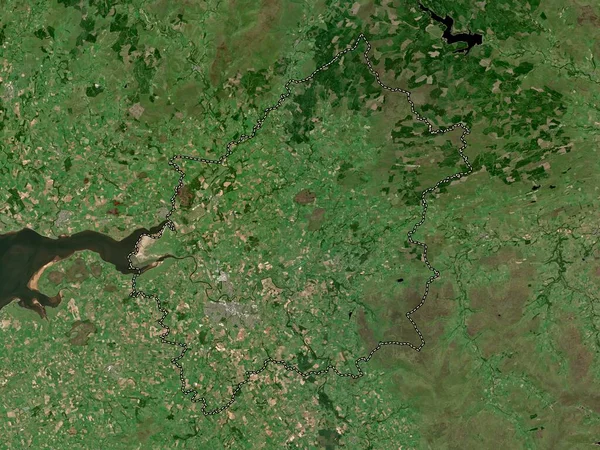 Carlisle Englands Icke Storstadsdistrikt Storbritannien Lågupplöst Satellitkarta — Stockfoto