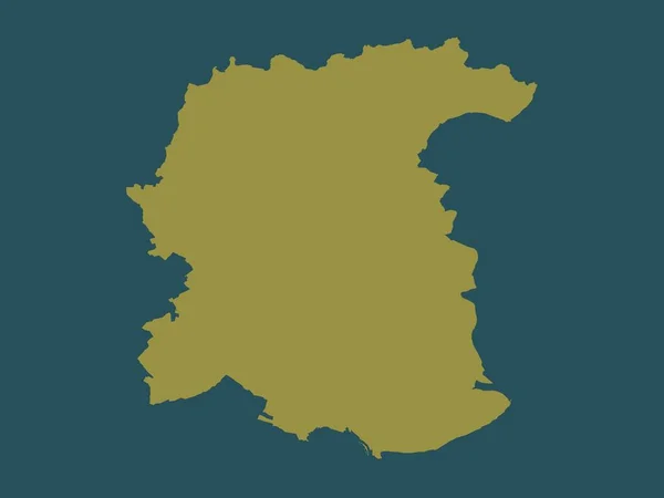 Colchester Nicht Metropolregion Von England Großbritannien Einfarbige Form — Stockfoto