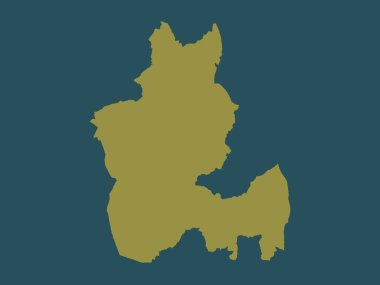 Dudley, İngiltere 'nin idari ilçesi, Büyük Britanya. Katı renk biçimi