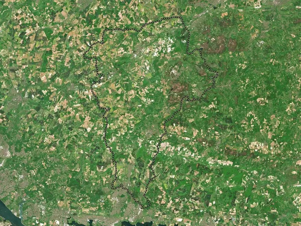 Ист Гэмпшир Неанглоязычный Округ Англии Великобритания Карта Низкого Разрешения — стоковое фото