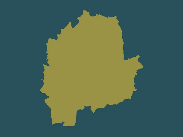East Hertfordshire Nicht Metropolbezirk Von England Großbritannien Einfarbige Form — Stockfoto