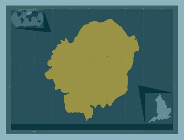 Элмбридж Необитаемый Район Англии Великобритания Твердая Форма Цвета Вспомогательные Карты — стоковое фото