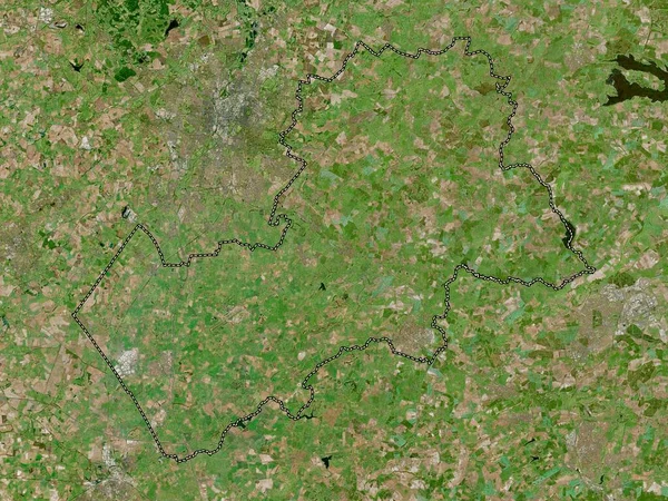 Харборо Необитаемый Район Англии Великобритания Карта Высокого Разрешения — стоковое фото