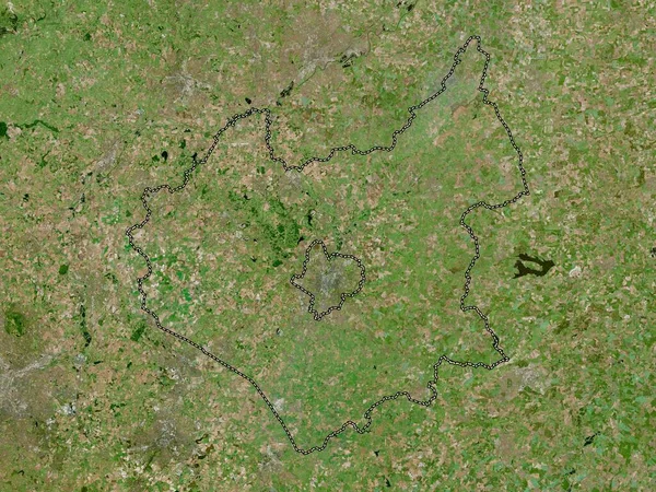 Leicestershire Condado Administrativo Inglaterra Grã Bretanha Mapa Satélite Alta Resolução — Fotografia de Stock
