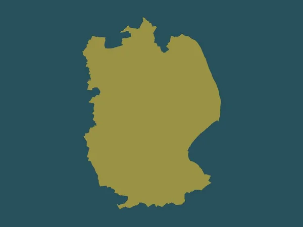 Lincolnshire Verwaltungsbezirk Von England Großbritannien Einfarbige Form — Stockfoto