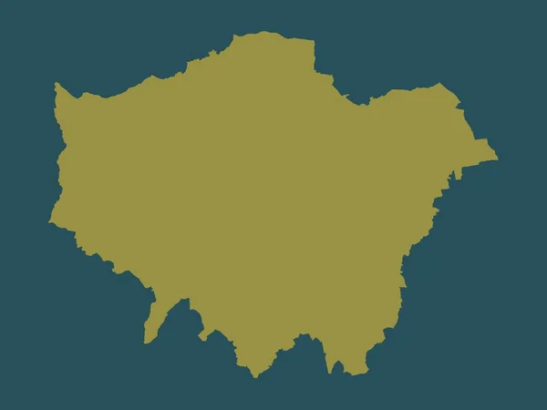 London London Borough England Great Britain Solid Color Shape — Stock Photo, Image