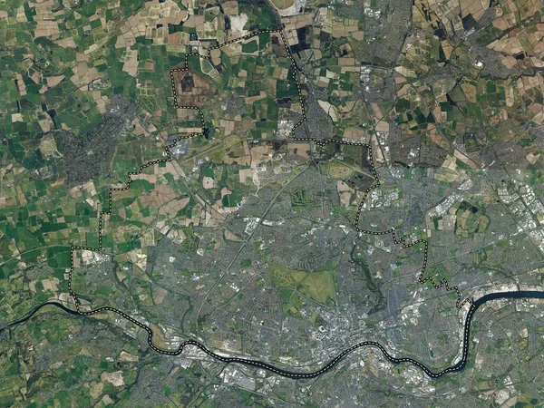 Ньюкасл Апон Тайн Административное Графство Англия Великобритания Карта Высокого Разрешения — стоковое фото