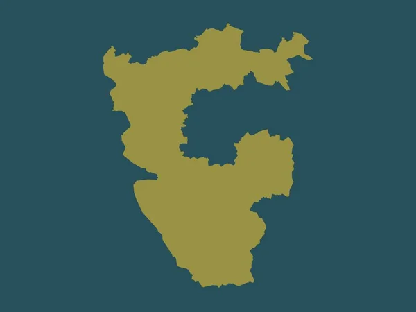 英格兰东北部德比郡 非大都市地区 大不列颠 固体颜色形状 — 图库照片