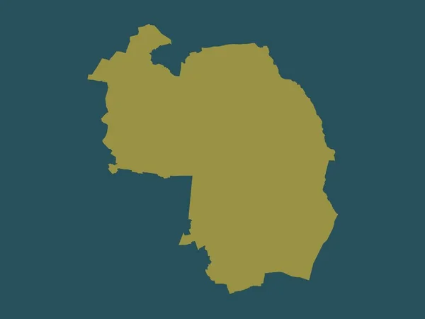 North Kesteven Nicht Metropolbezirk Von England Großbritannien Einfarbige Form — Stockfoto