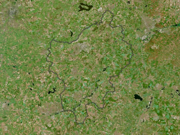 North Northamptonshire Jednotná Autorita Anglie Velká Británie Satelitní Mapa Vysokým — Stock fotografie