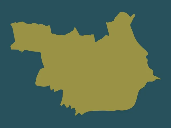 North Tyneside Verwaltungsbezirk Von England Großbritannien Einfarbige Form — Stockfoto