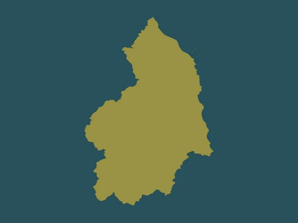 Northumberland Verwaltungsbezirk Von England Großbritannien Einfarbige Form — Stockfoto
