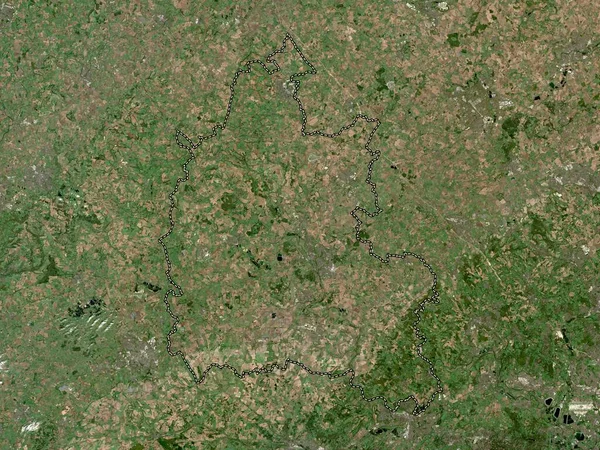 Оксфордшир Административное Графство Англия Великобритания Карта Низкого Разрешения — стоковое фото