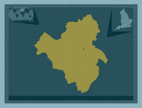 Читання Адміністративний Округ Англії Велика Британія Твердий Колір Розташування Великих — стокове фото