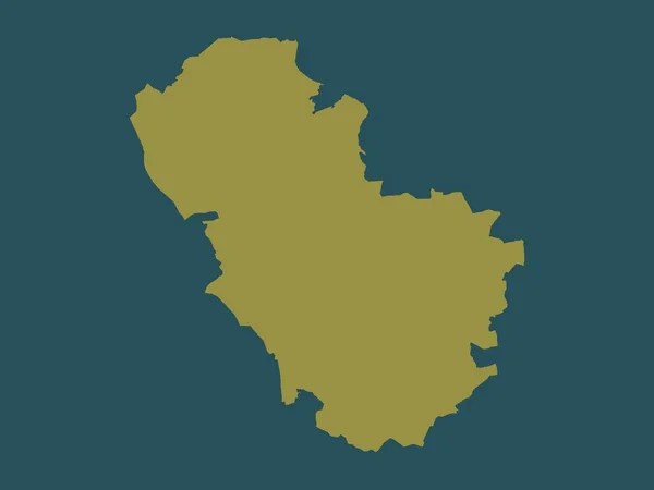 Rotherham Verwaltungsbezirk Von England Großbritannien Einfarbige Form — Stockfoto