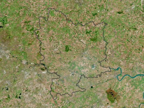 Селби Неметаморфозный Район Англии Великобритания Карта Высокого Разрешения — стоковое фото