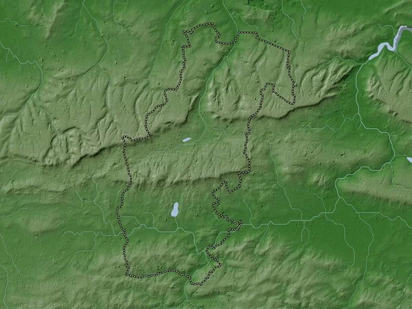 Sevenoaks Μητροπολιτική Περιφέρεια Αγγλίας Μεγάλης Βρετανίας Υψόμετρο Χάρτη Χρωματισμένο Wiki — Φωτογραφία Αρχείου