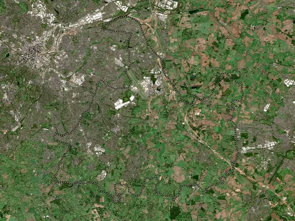 英国的单一制政权 低分辨率卫星地图 — 图库照片