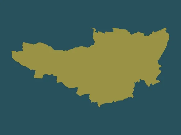 Somerset Verwaltungsbezirk Von England Großbritannien Einfarbige Form — Stockfoto