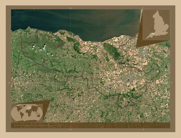 Somerset West Taunton Distrito Metropolitano Inglaterra Gran Bretaña Mapa Satelital —  Fotos de Stock