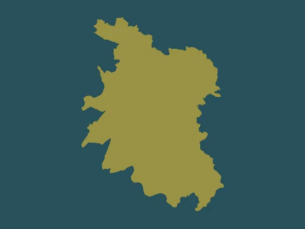 イギリスの非大都市圏であるサウスオックスフォードシャー州 イギリス 単色形状 — ストック写真