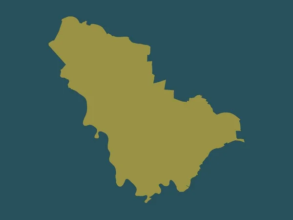 Spelthorne Nicht Metropolregion Von England Großbritannien Einfarbige Form — Stockfoto