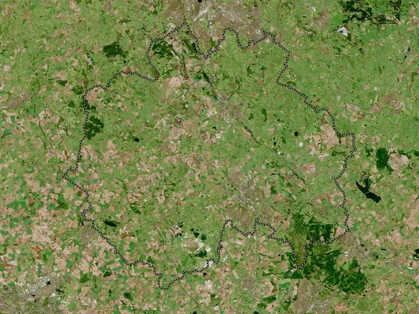 Stafford Distrito Metropolitano Inglaterra Gran Bretaña Mapa Satélite Alta Resolución —  Fotos de Stock