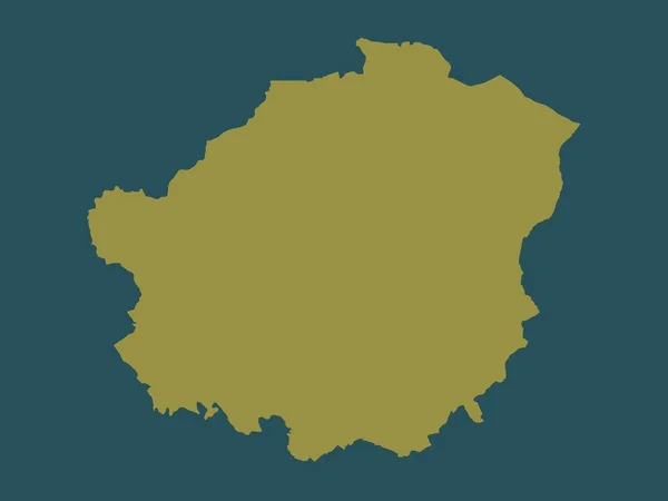 イギリスの首都圏地区タモサイド イギリス 単色形状 — ストック写真