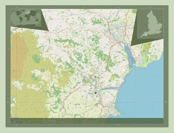 Teignbridge Nicht Metropolregion Von England Großbritannien Open Street Map Eck — Stockfoto