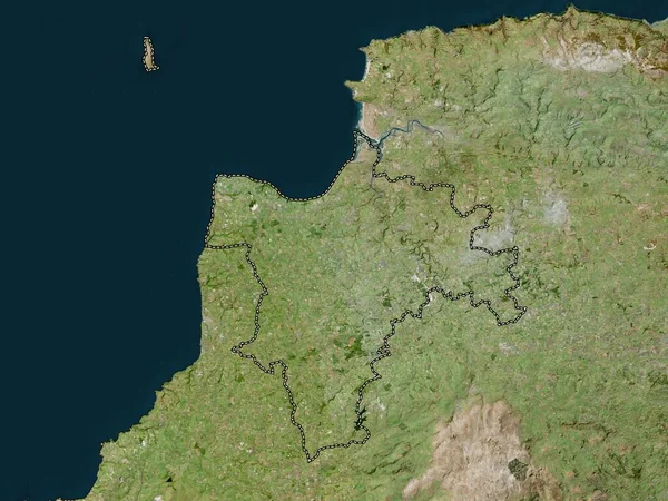 Torridge Distrito Metropolitano Inglaterra Gran Bretaña Mapa Satélite Alta Resolución — Foto de Stock
