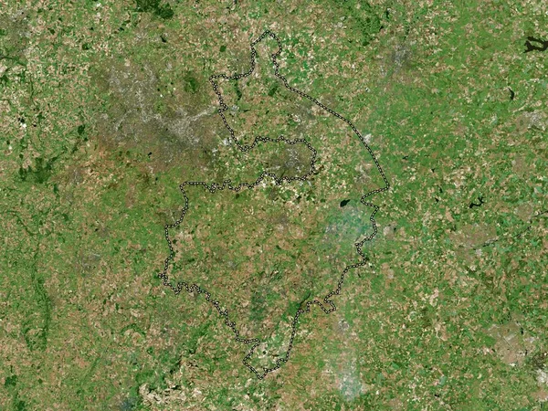 Warwickshire Hrabstwo Administracyjne Anglii Wielka Brytania Mapa Google Wysokiej Rozdzielczości — Zdjęcie stockowe