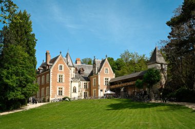 Leonardo da Vinci 'nin hayatının son yıllarını geçirdiği Clos Luce Kalesi, 1516' dan 1519 'a kadar.