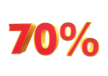 3d kırmızı satış metni