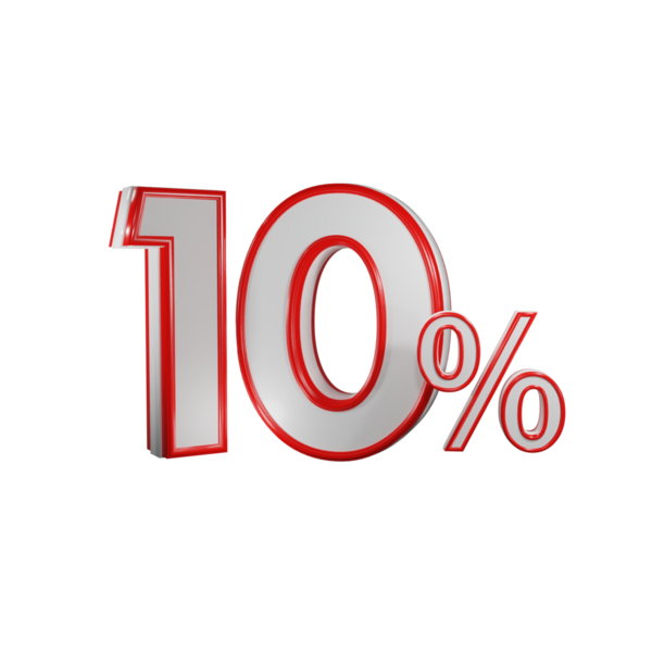 kırmızı% 10 indirim