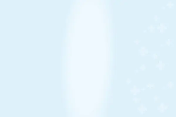 Küçük haç ve çizgilere benzeyen zarif dekoratif tasarım unsurları içeren pürüzsüz mavi bir arkaplan. Sunumlarda, tasarımlarda tıbbi, temiz ve profesyonel temalar için ideal.