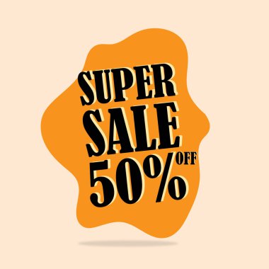 Süper Satış Tanıtımı% 50 indirimde.