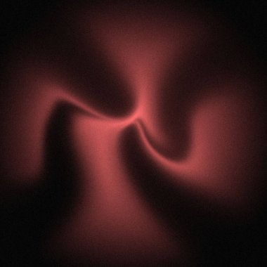 Siyah Renk Üzerine Bir Dijital Fraktal Resmi