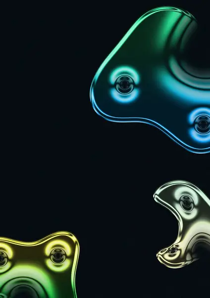 Siyah arkaplanda su damlaları