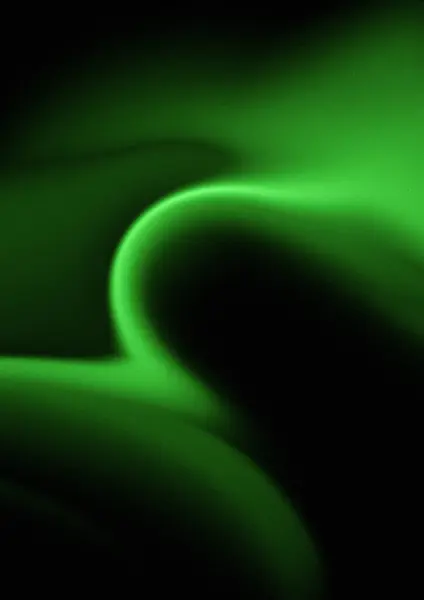 Pürüzsüz harmanlanmış gradyan ve organik kıvrımlara sahip soyut yeşil ve siyah tasarım enerjiyi çağrıştırıyor. Yaratıcı altyapılar, modern tasarımlar ve dijital sanat eserleri için mükemmel..