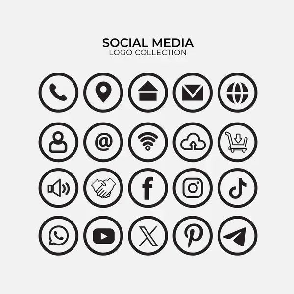 Sosyal medya iş koleksiyonu