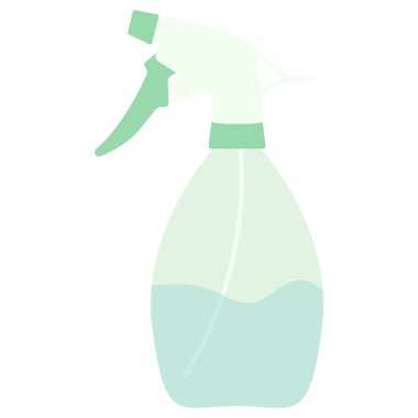 Pulverizer. Atomizer with water. Garden tool. Vector flat illustration